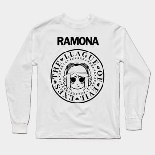 Ramona's Scott Pilgrim Universe V2 Long Sleeve T-Shirt